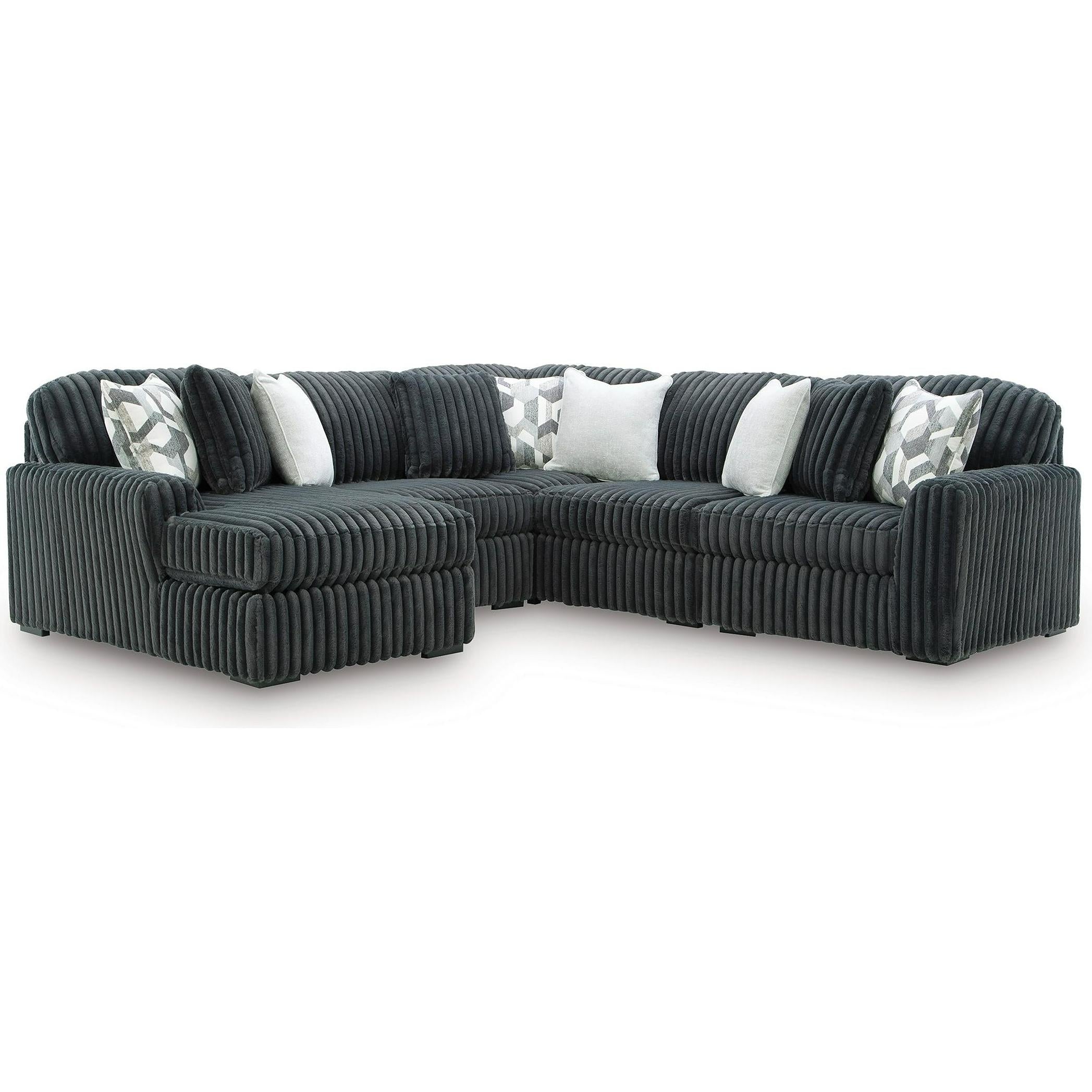  Signature Design by Ashley Midnight-Madness 98105S22 5 pc Sectional with Chaise IMAGE 1