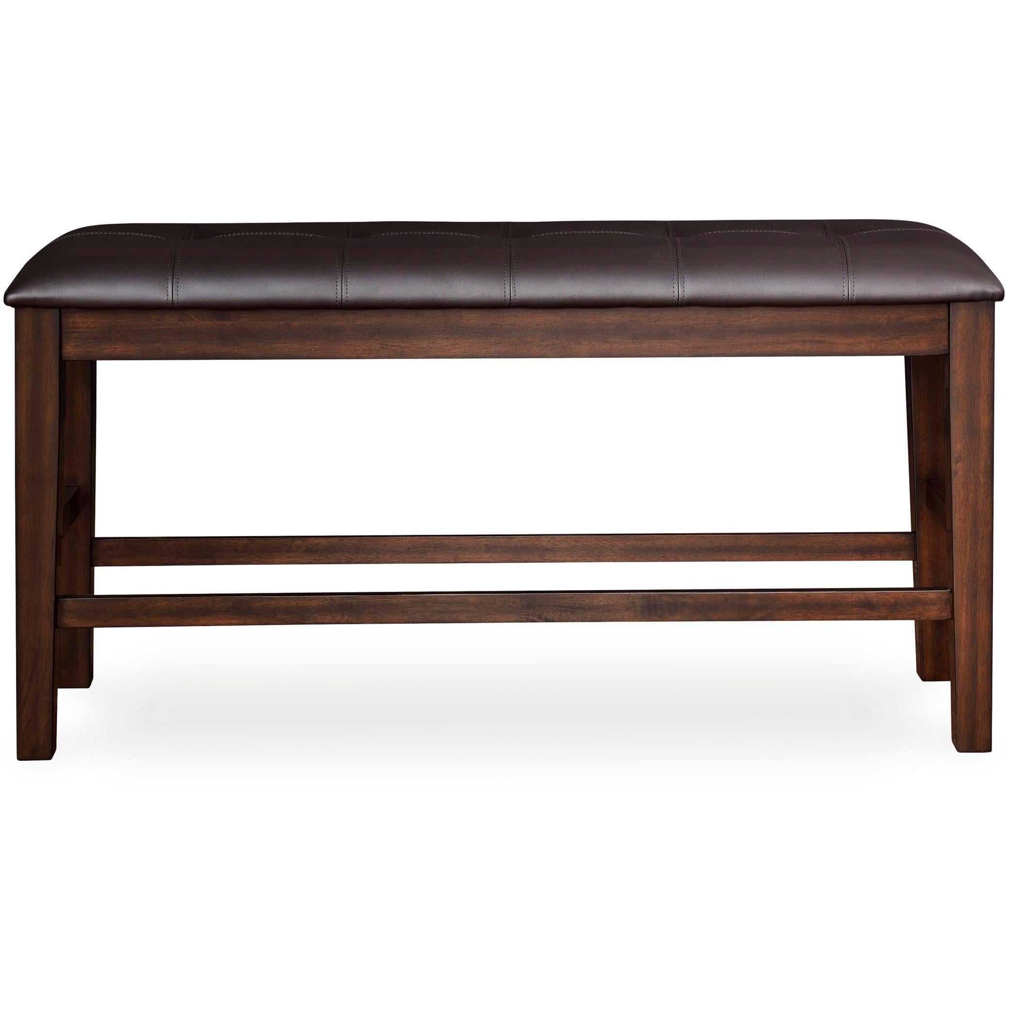  Signature Design by Ashley Haddigan D596-09 Double Counter Upholstered Bench IMAGE 2