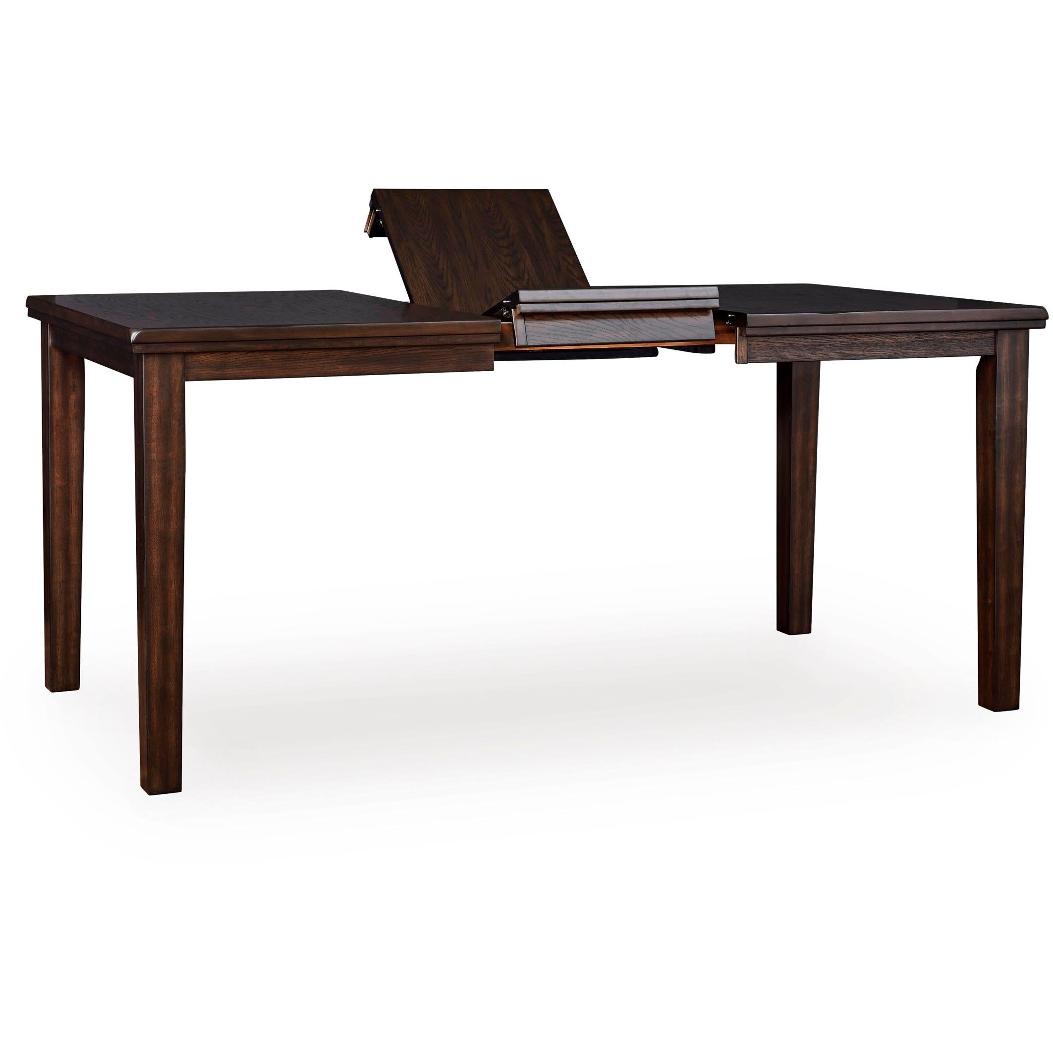  Signature Design by Ashley Haddigan D596-32 Dining Room Counter Butterfly Extension Table IMAGE 2