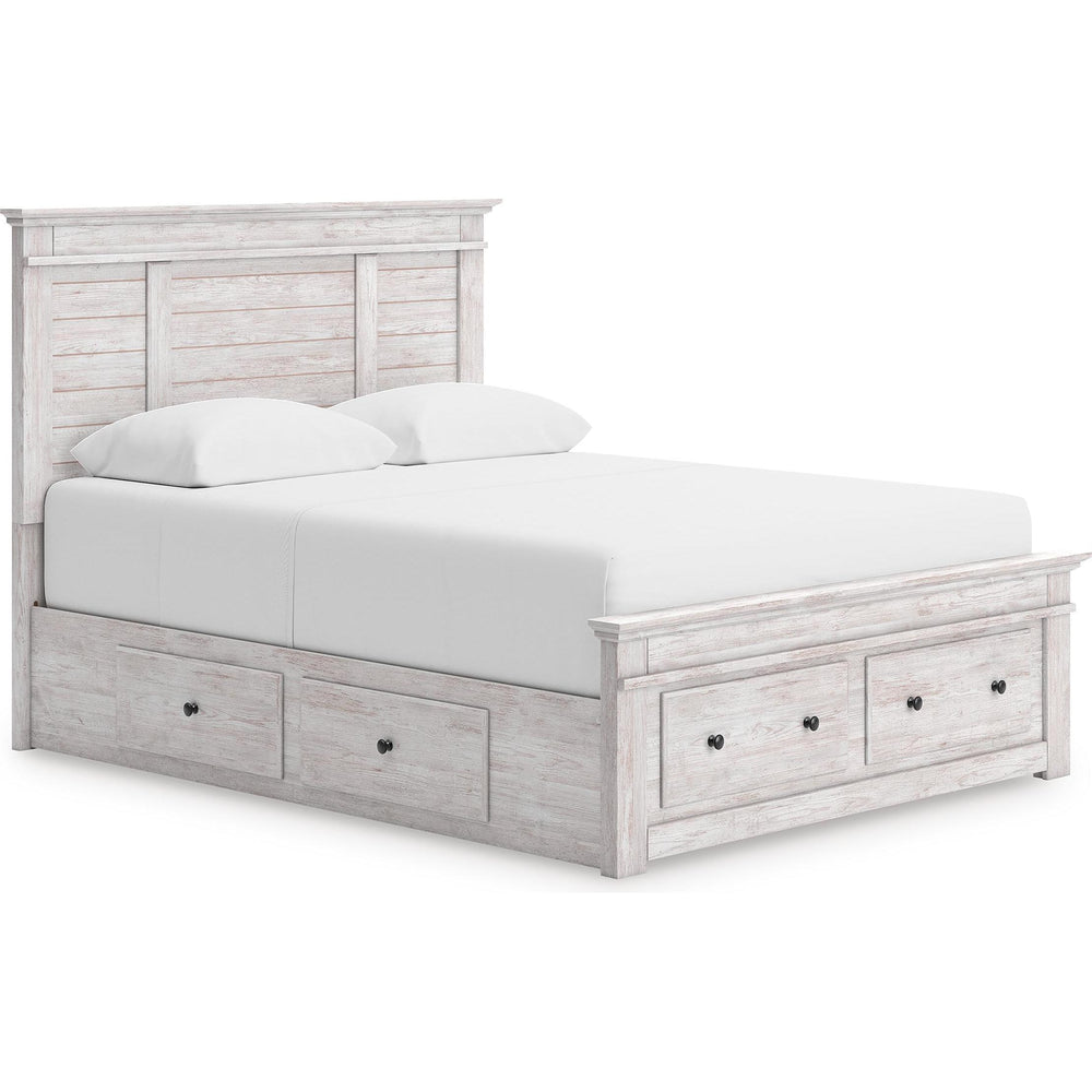  Signature Design by Ashley Makidern PCB1171B35 Full Panel Bed with Storage IMAGE 1