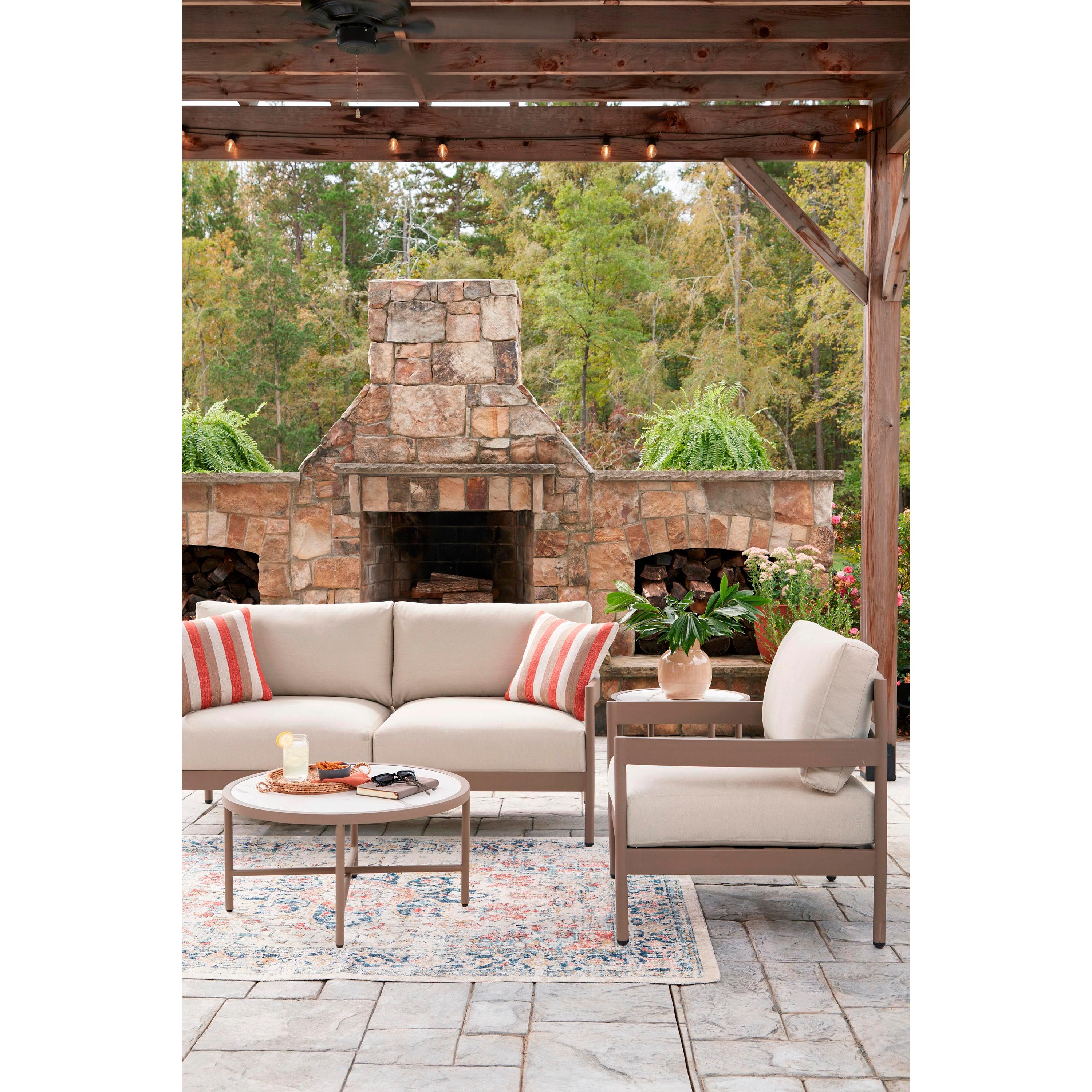  Signature Design by Ashley Bluff Trail PCP383-080 Love/Chairs/Tables Set IMAGE 7