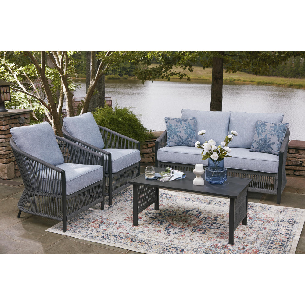  Signature Design by Ashley Bridges Beach PCP391-080 Love/Chairs/Table Set IMAGE 5
