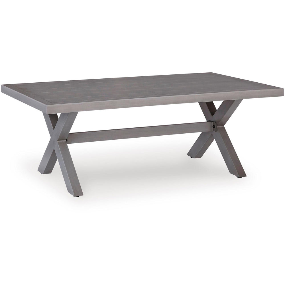  Signature Design by Ashley Half Moon Beach PCP418-701 Rectangular Cocktail Table IMAGE 1