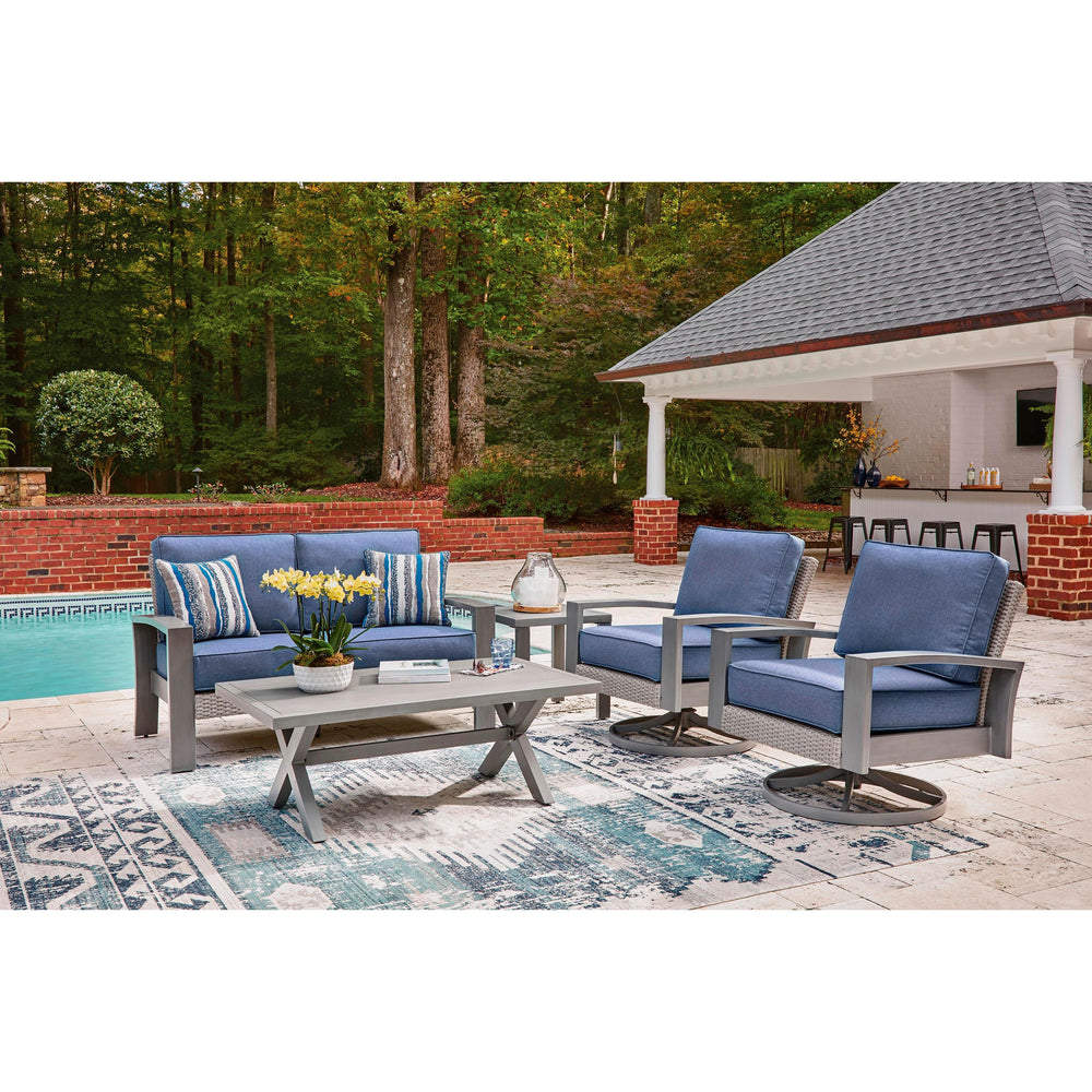  Signature Design by Ashley Half Moon Beach PCP418-702 Square End Table IMAGE 4