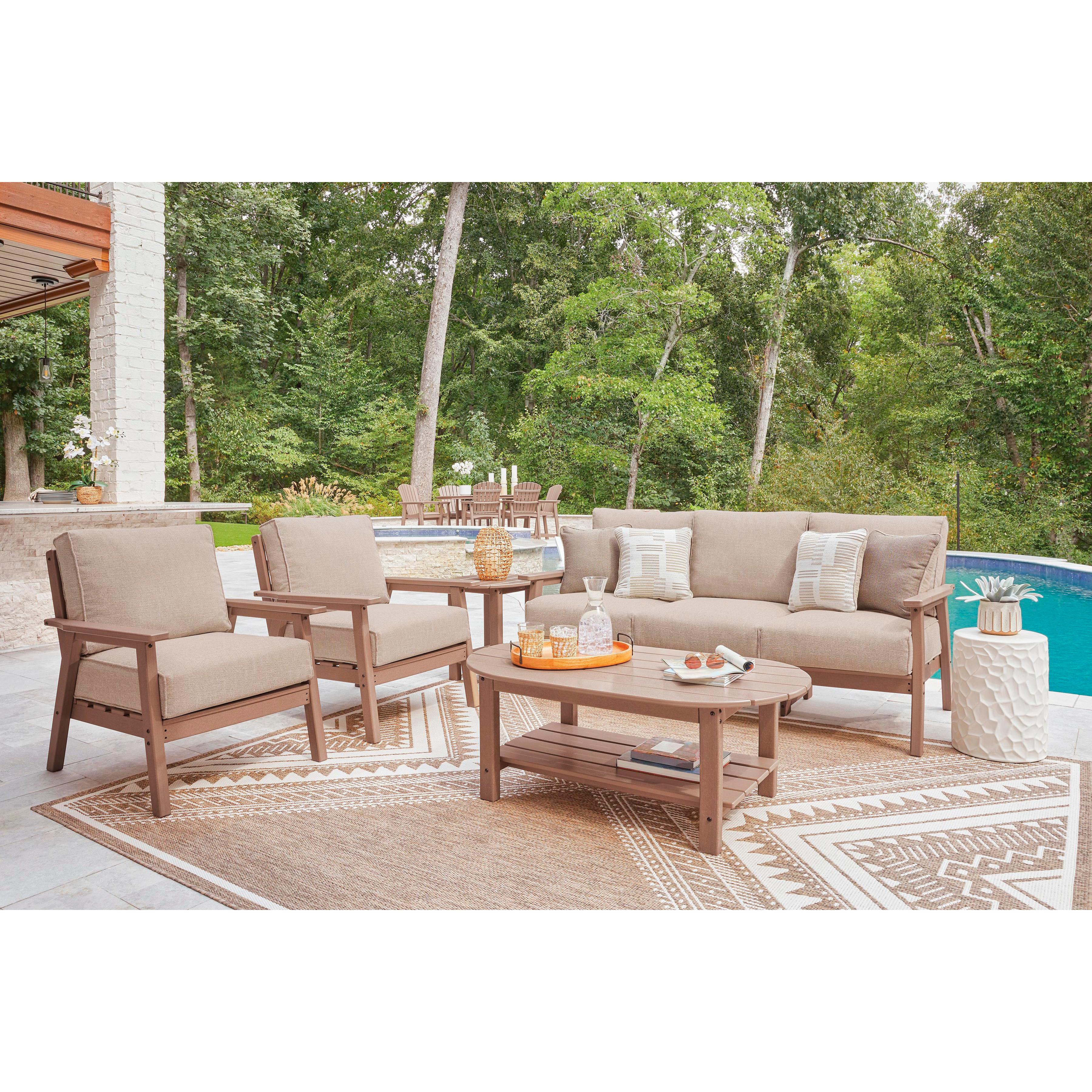  Signature Design by Ashley Grover Beach PCP422-700 Oval Cocktail Table IMAGE 6
