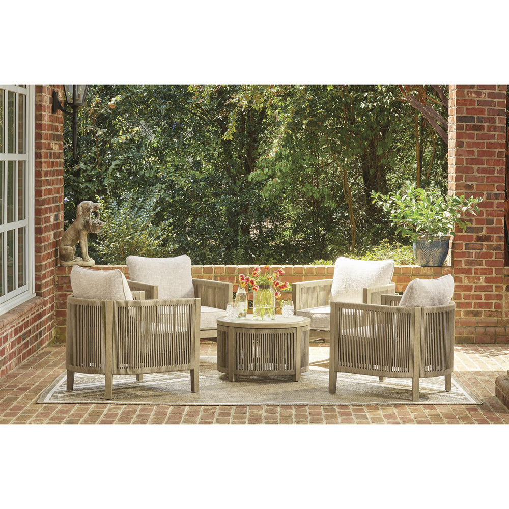  Signature Design by Ashley Spooners Cove PCP469-708 Round Cocktail Table IMAGE 12