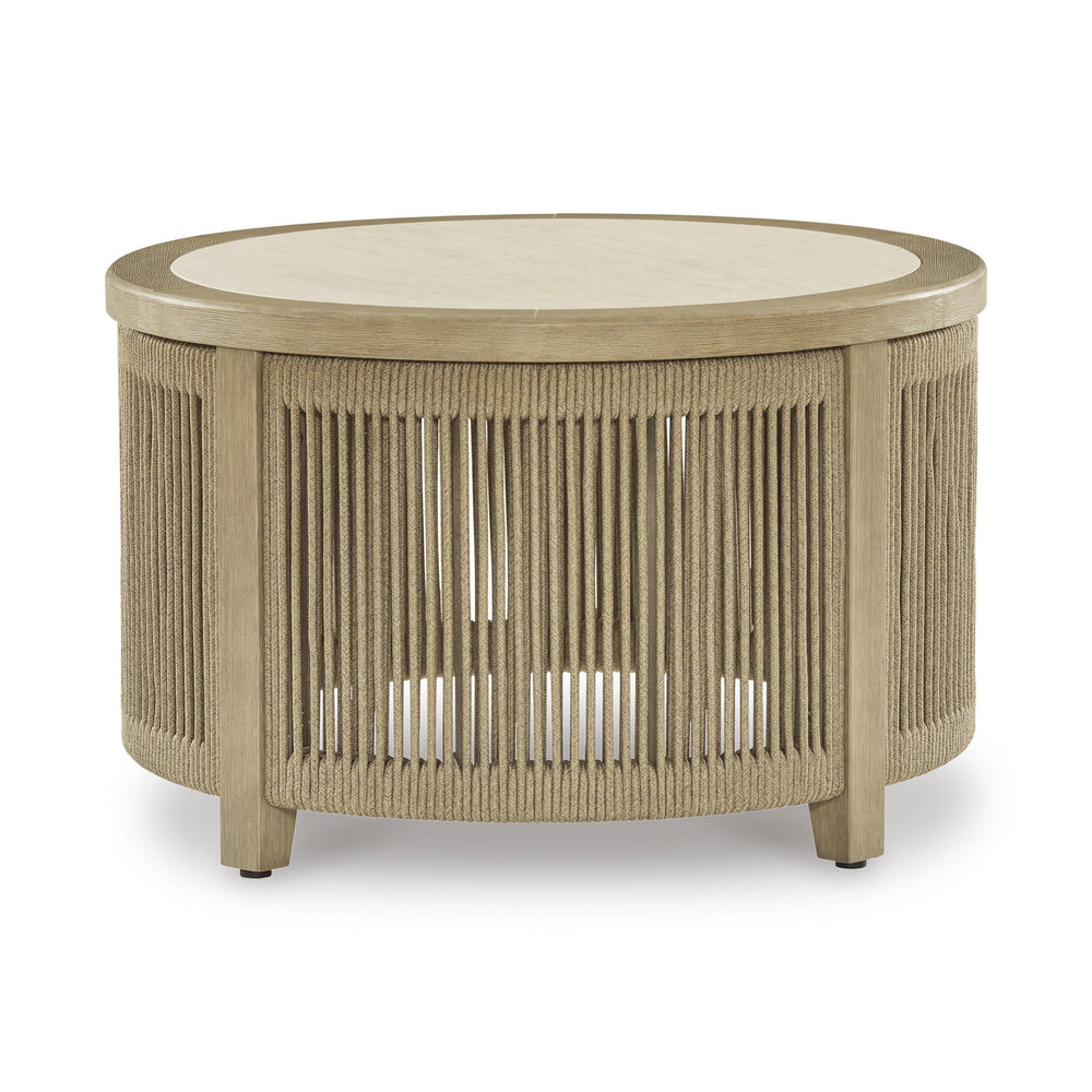  Signature Design by Ashley Spooners Cove PCP469-708 Round Cocktail Table IMAGE 2