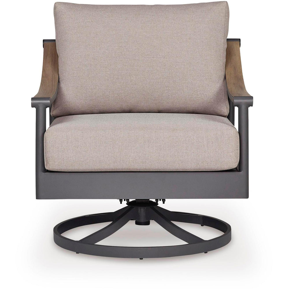  Signature Design by Ashley Ocean Beach PCP510-821 Swivel Lounge with  Cushion IMAGE 2