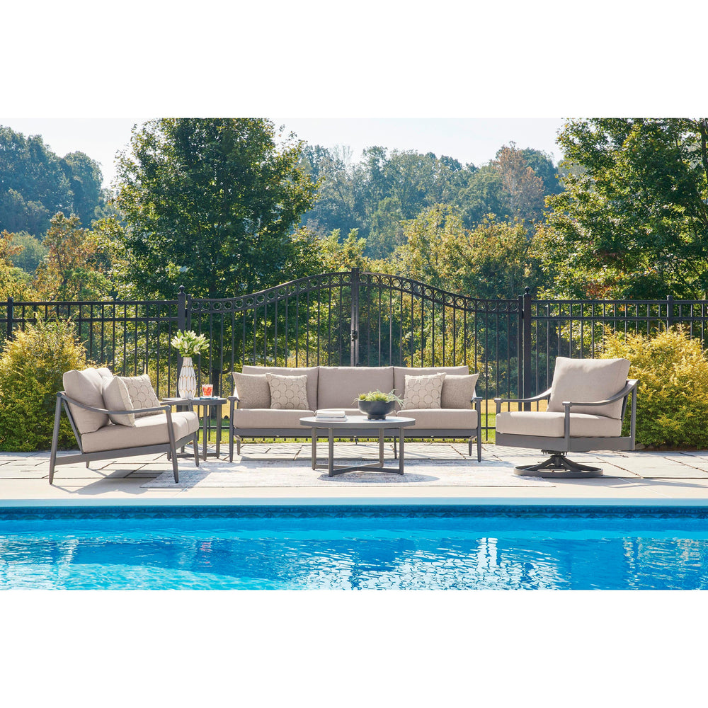  Signature Design by Ashley Ocean Beach PCP510-821 Swivel Lounge with  Cushion IMAGE 8