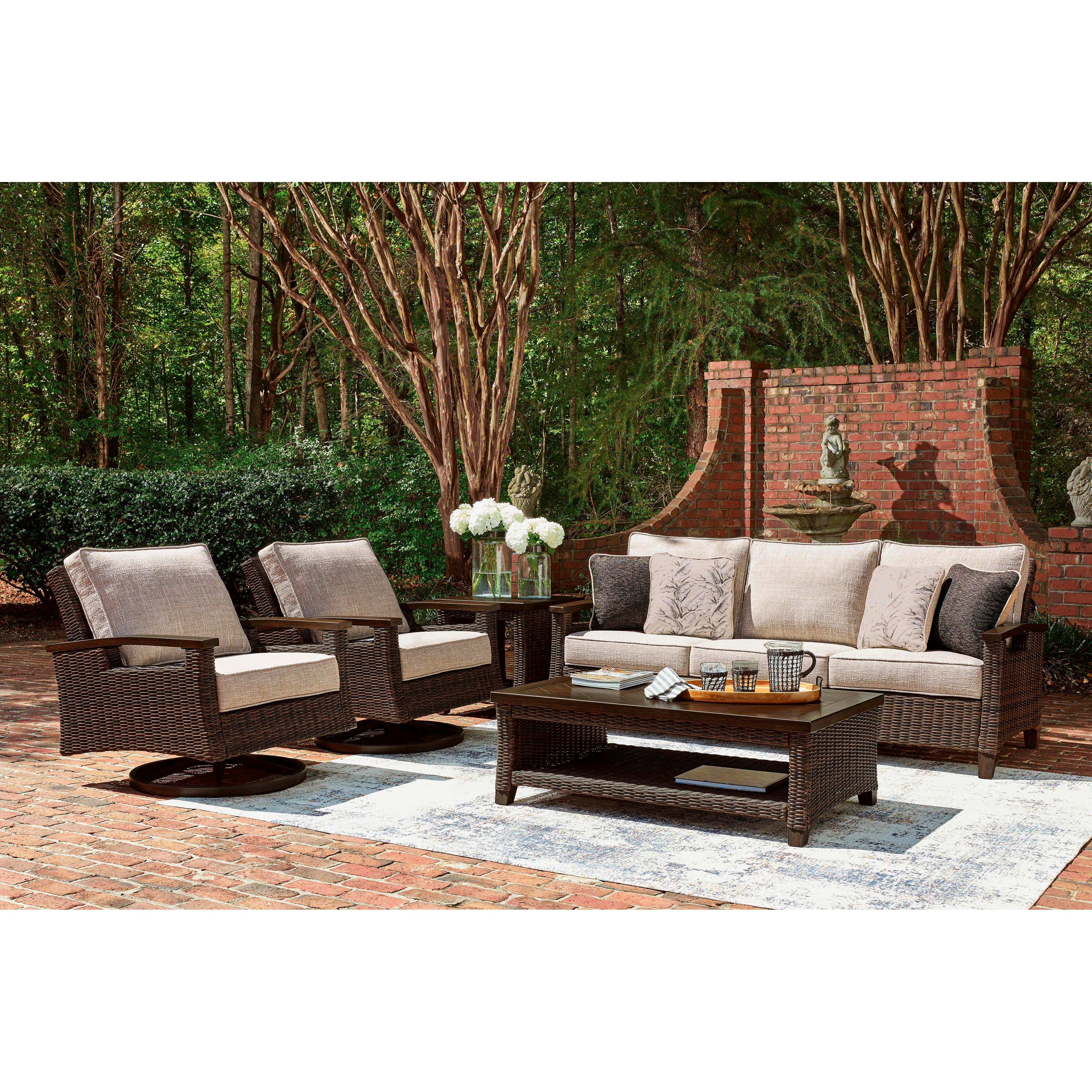  Signature Design by Ashley Monterey Point PCP760-702 Square End Table IMAGE 5