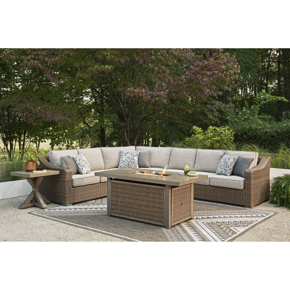  Signature Design by Ashley Laguna Heights PCP790-773 Rectangular Fire Pit Table IMAGE 10