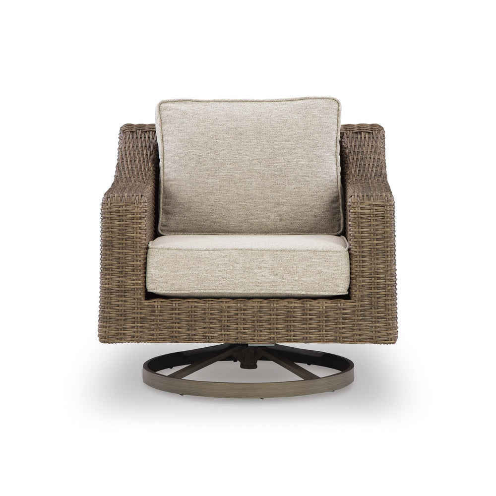  Signature Design by Ashley Laguna Heights PCP790-821 Swivel Lounge with  Cushion IMAGE 2