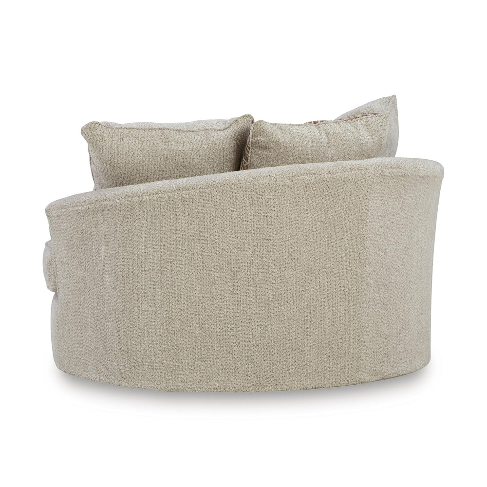  Benchcraft Steelwater Retreat Swivel Fabric Accent Chair 6670421 IMAGE 3