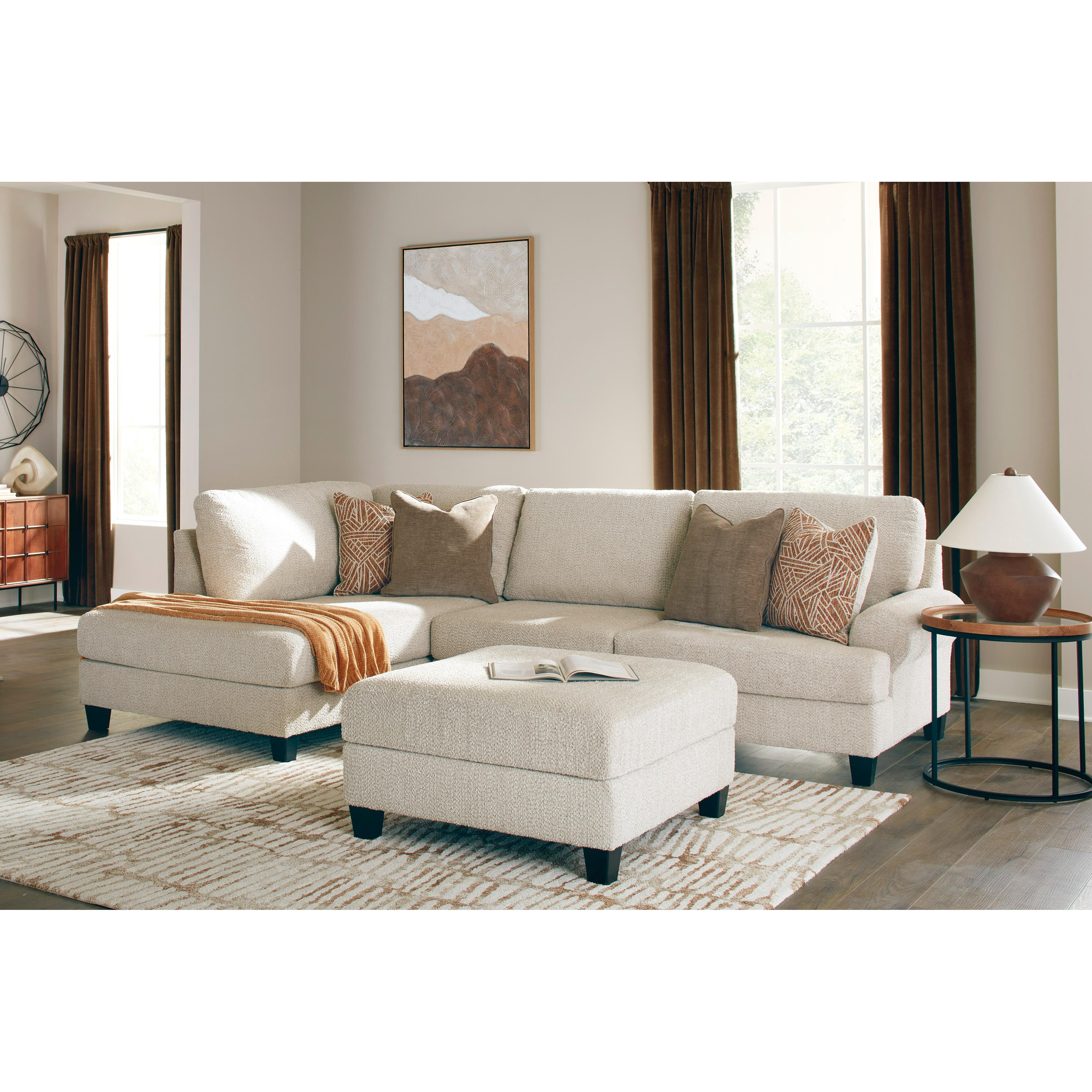  Benchcraft Steelwater Retreat Fabric 2 pc Sectional 6670416/6670467 IMAGE 7