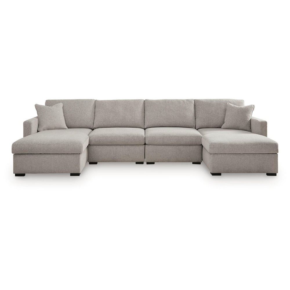  Benchcraft ModMax Luxe Fabric 4 pc Sectional 6860516/6860517/6860546/6860546 IMAGE 1