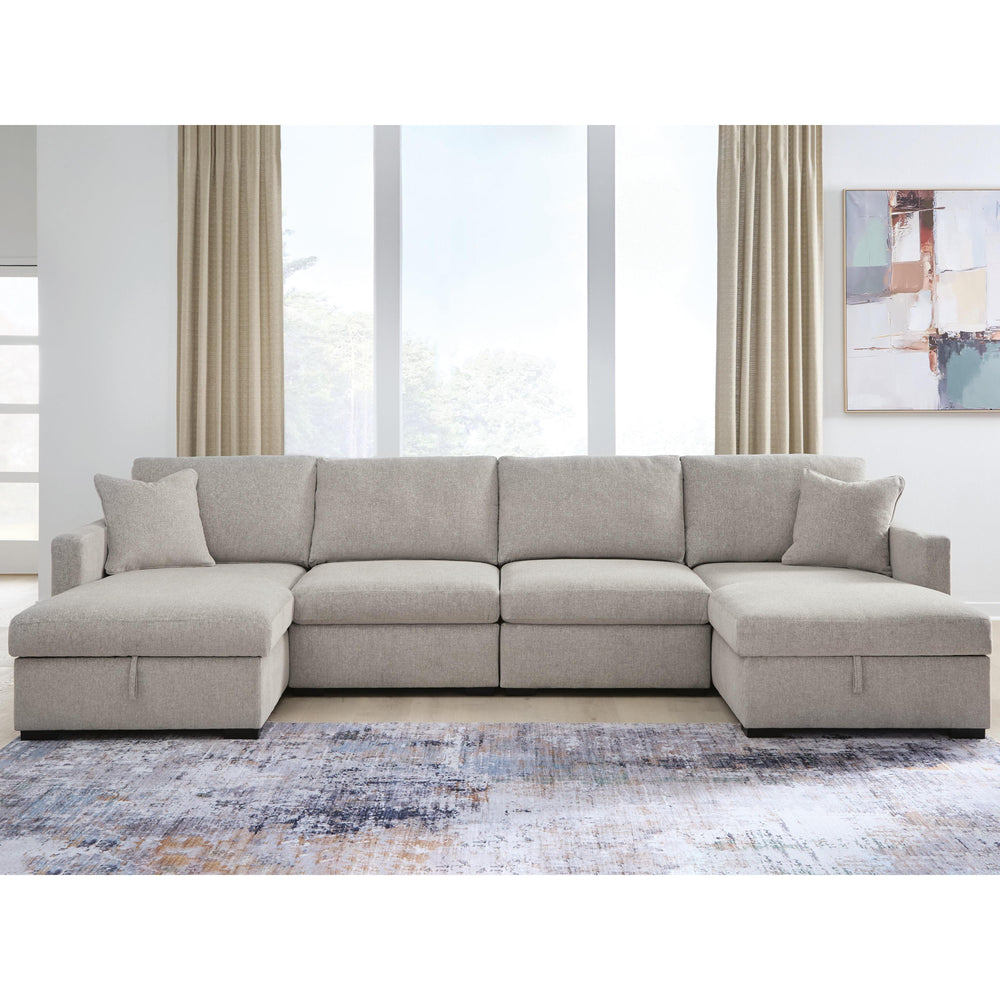  Benchcraft ModMax Luxe Fabric 4 pc Sectional 6860516S/6860517S/6860546/6860546 IMAGE 5