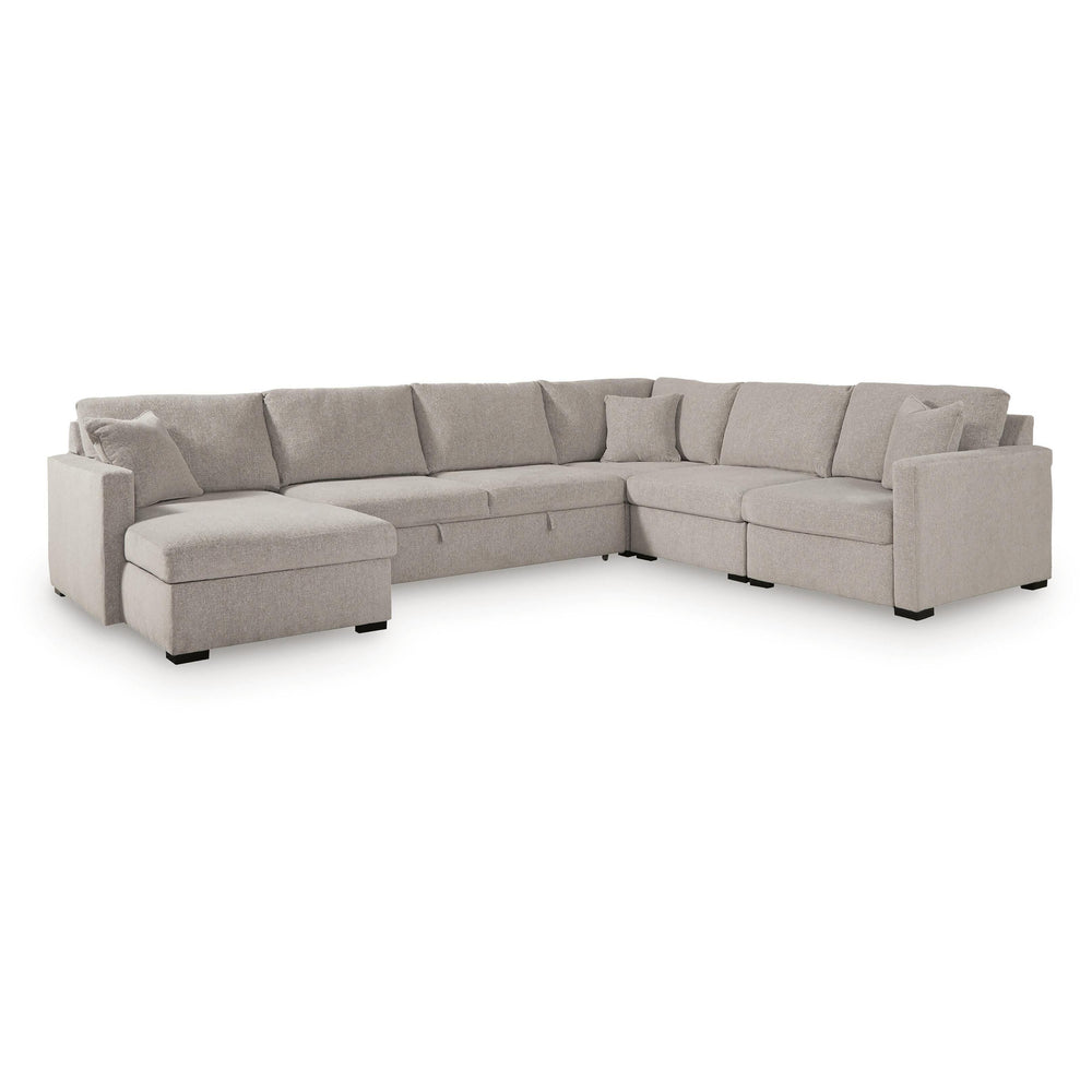  Benchcraft ModMax Luxe Fabric Sleeper Sectional 6860516/6860546/6860565/6860571/6860577 IMAGE 1