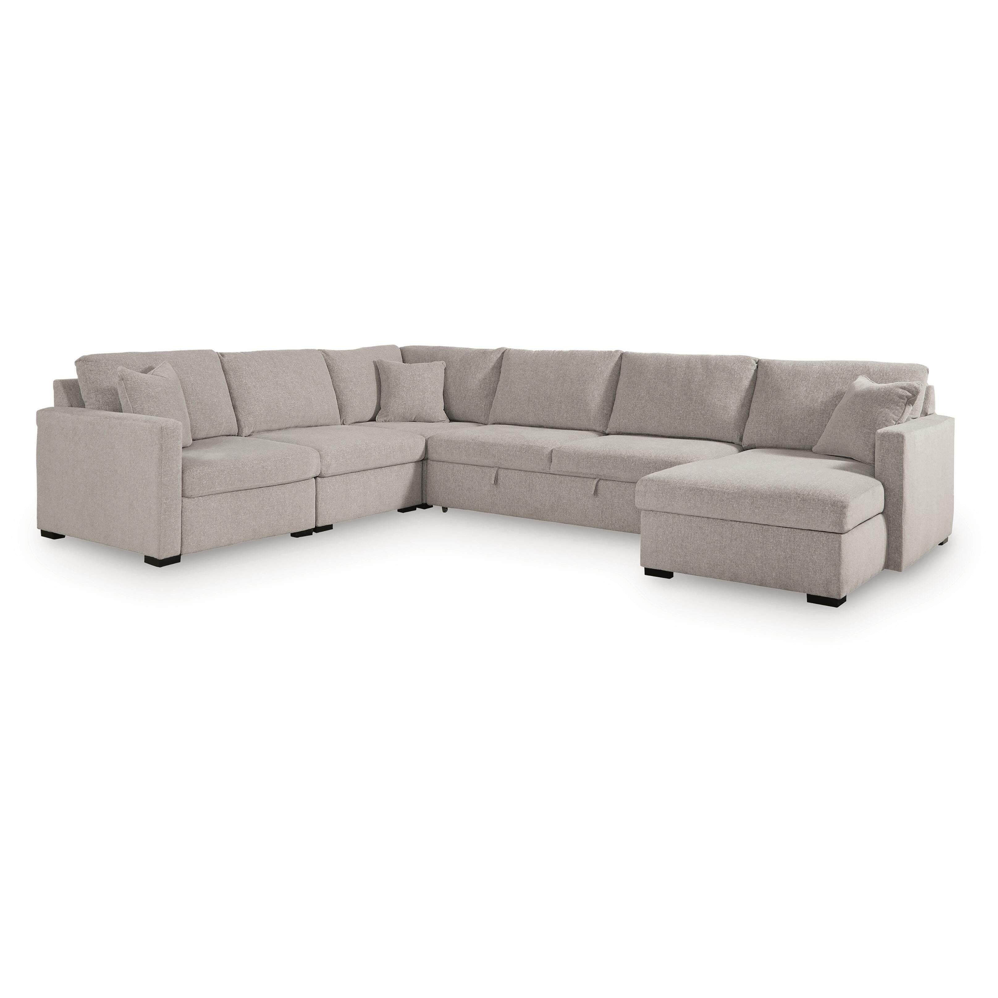  Benchcraft ModMax Luxe Fabric Sleeper Sectional 6860517/6860546/6860564/6860571/6860577 IMAGE 1