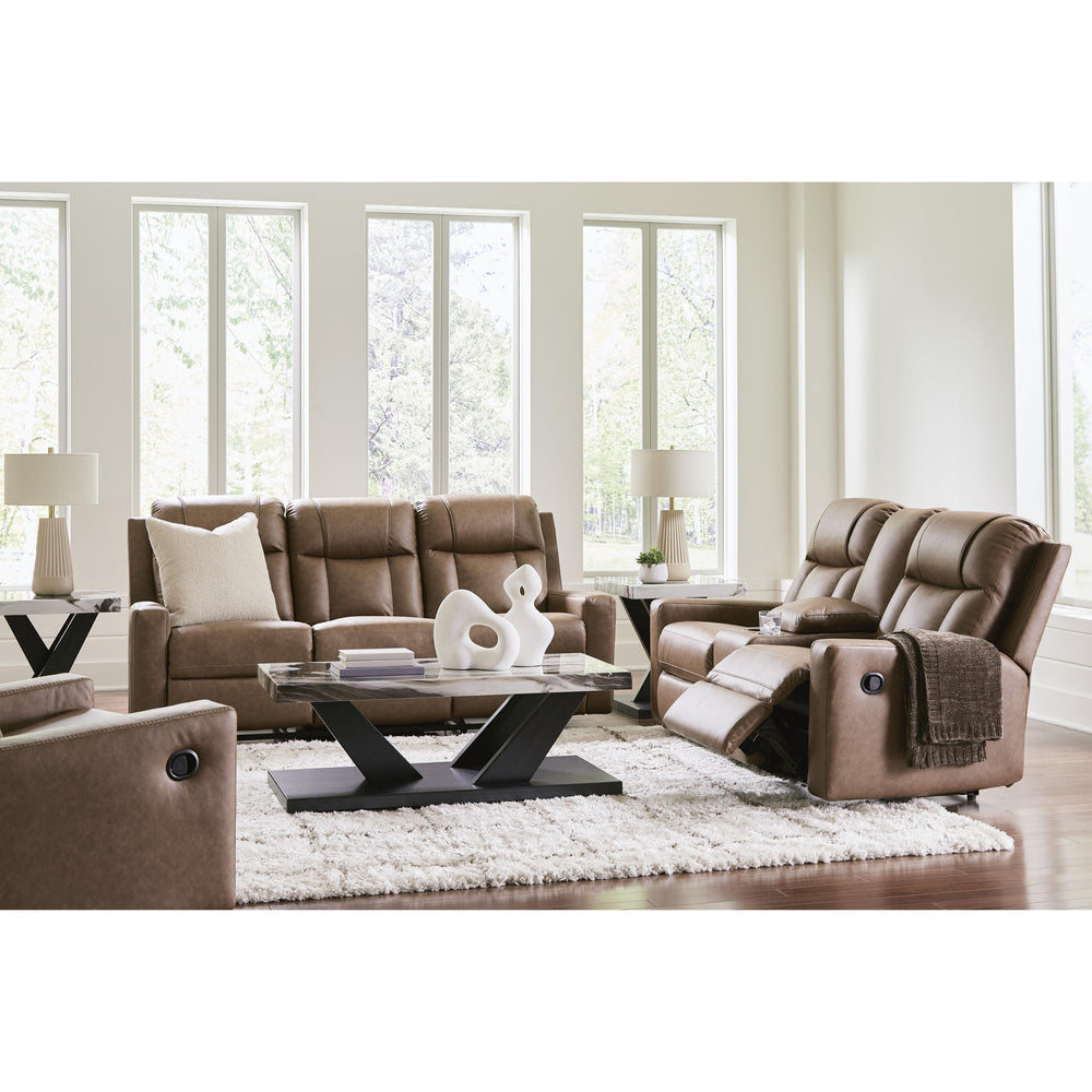  Benchcraft Mackmenville Leather Look Recliner with Wall Recline 7471429 IMAGE 8