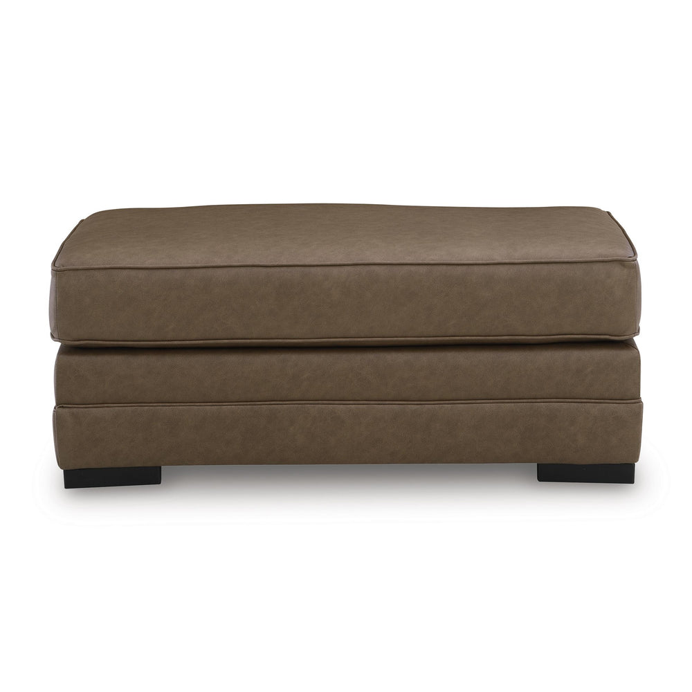  Benchcraft VillaCourt Leather Look Ottoman 7490914 IMAGE 2