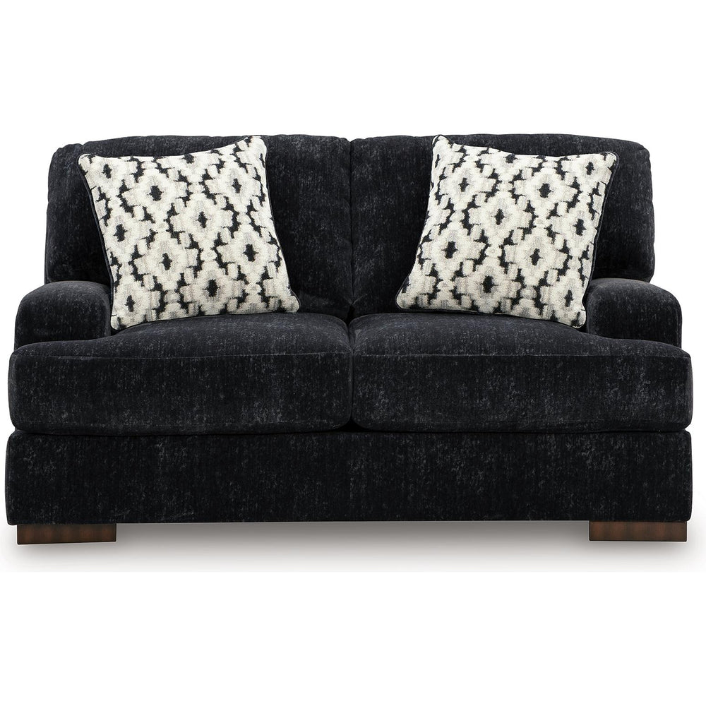  Benchcraft Whitmore Manor Stationary Fabric Loveseat 8040435 IMAGE 2
