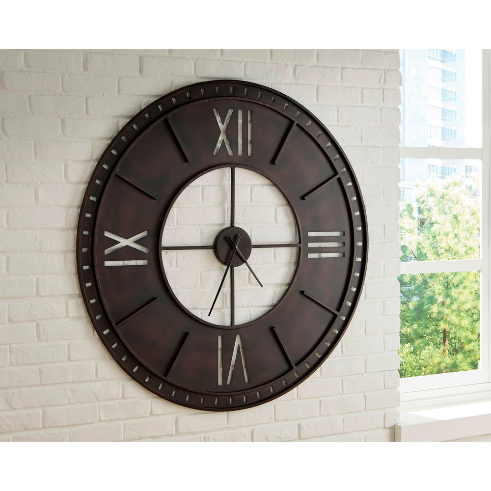  Signature Design by Ashley Lytle A8010453 Wall Clock IMAGE 4