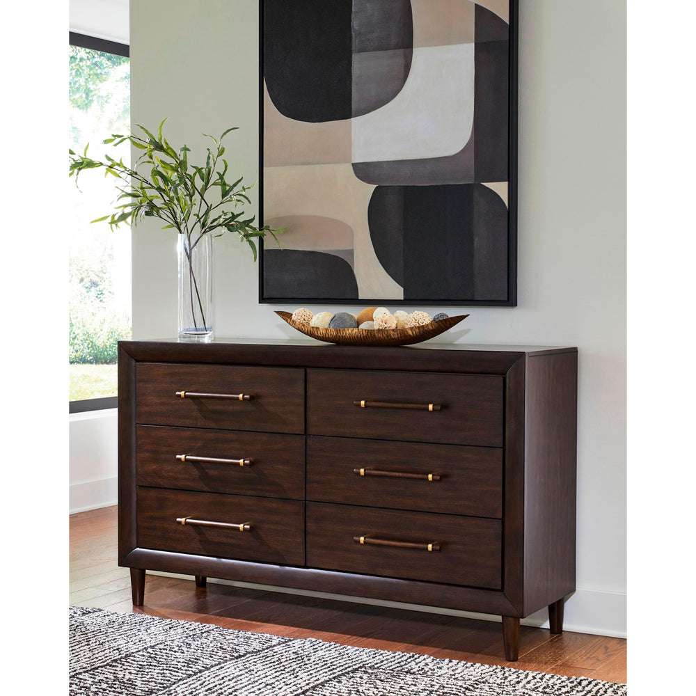  Benchcraft Dantenton 6-Drawer Dresser B611-31 IMAGE 3