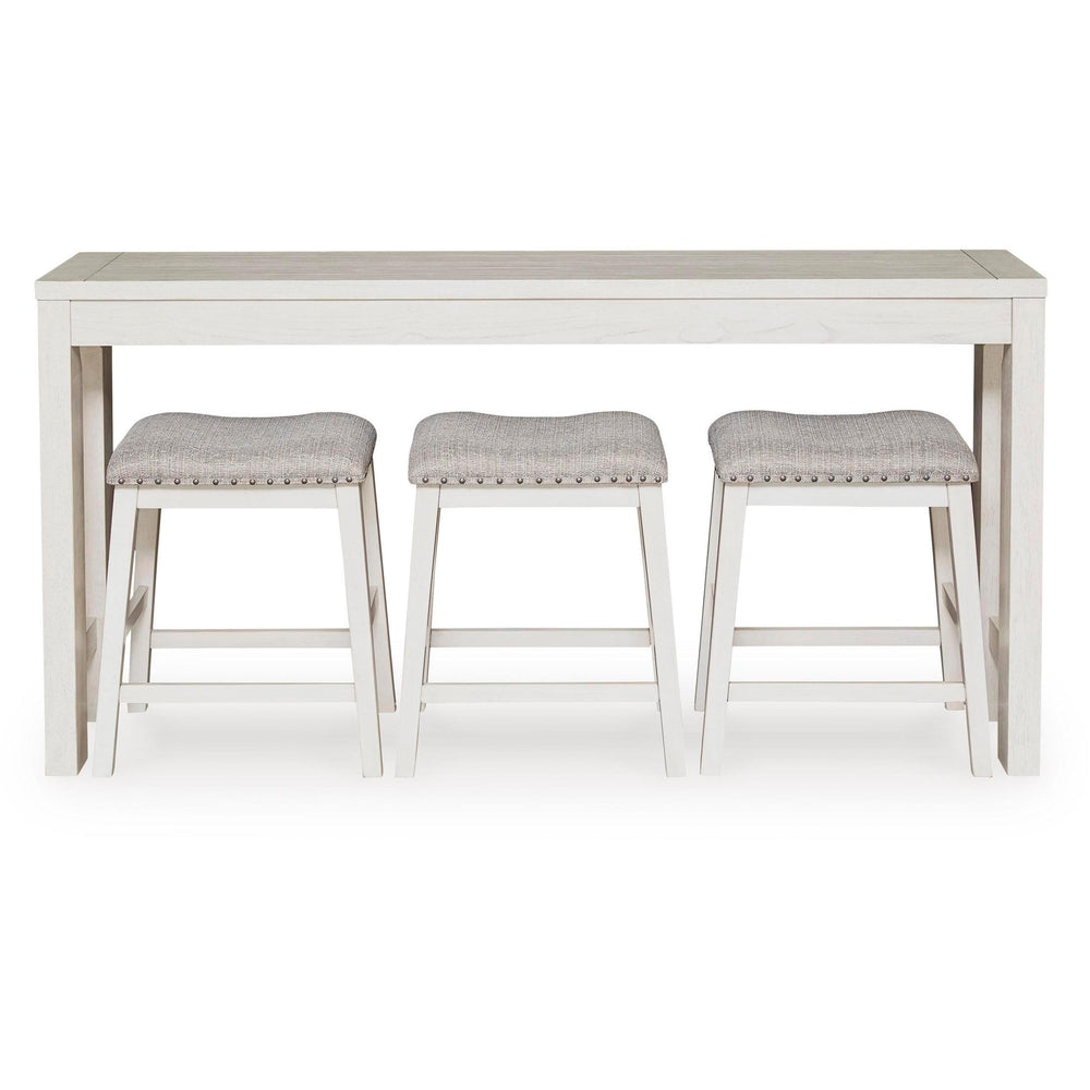  Signature Design by Ashley Robbinsdale 4 pc Counter Height Dinette D642-113 IMAGE 2