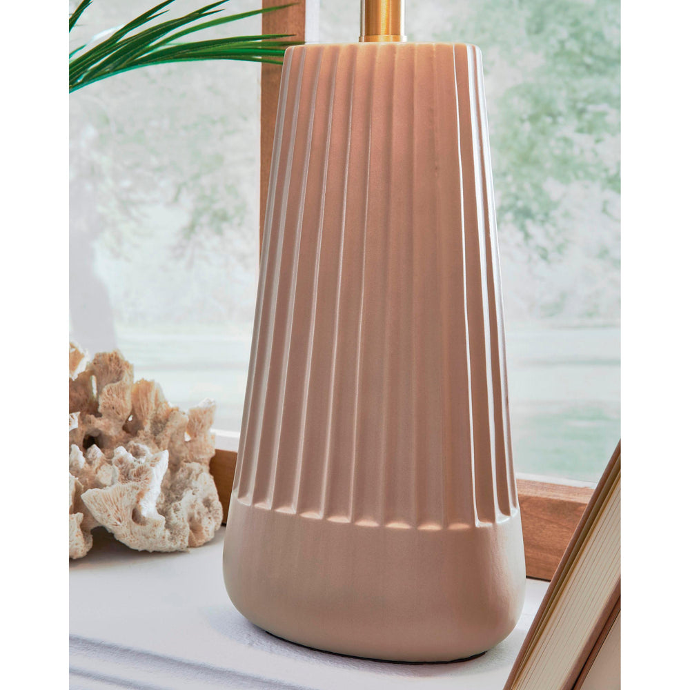  Signature Design by Ashley Dellner Table Lamp L100854 IMAGE 3