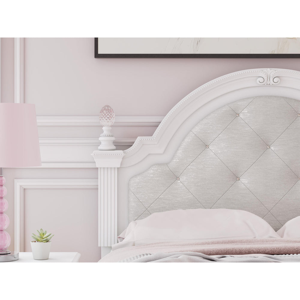  Signature Design by Ashley Kozlani PCB1819-187 Full Upholstered Panel Headboard IMAGE 3