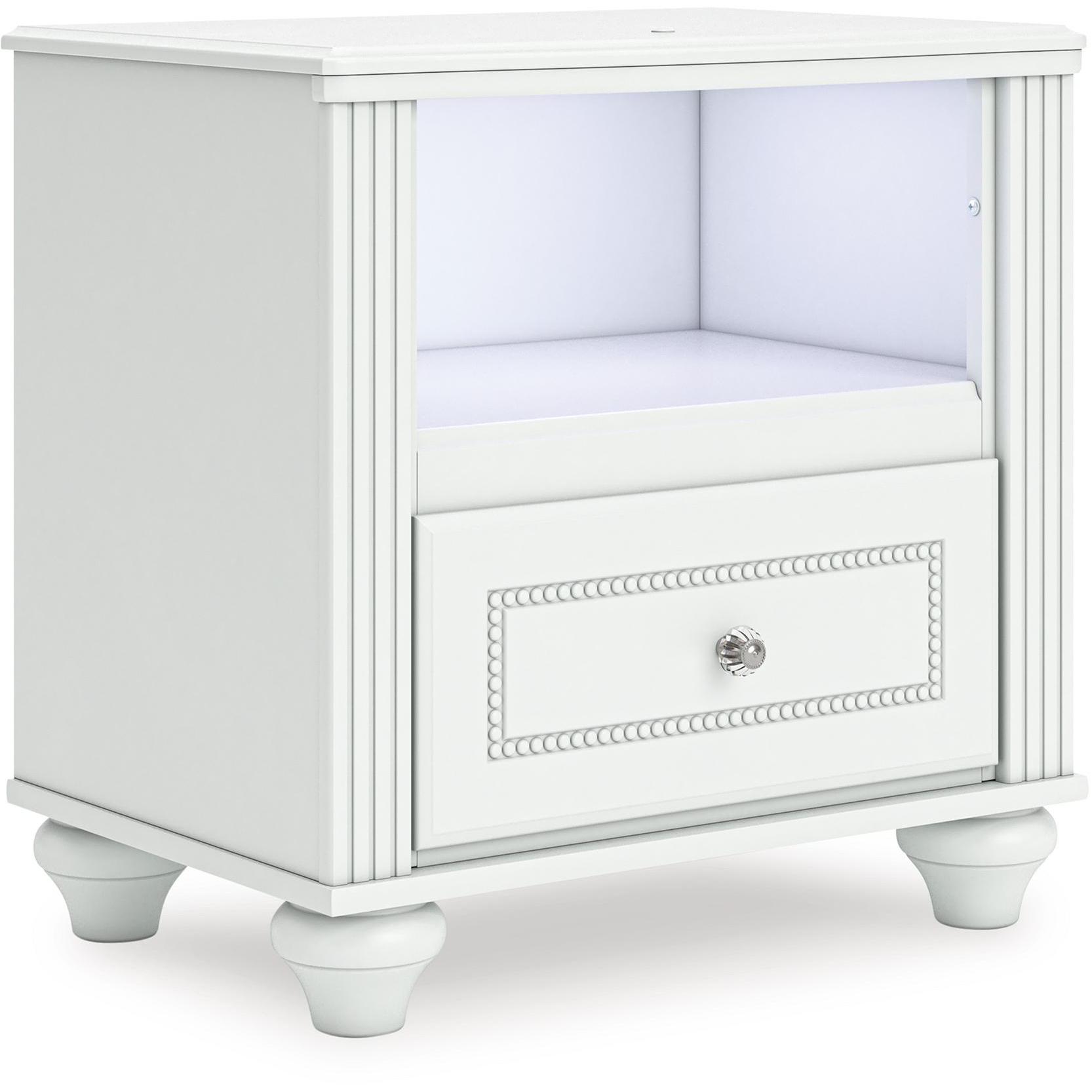  Signature Design by Ashley Kozlani 1-Drawer Nightstand PCB1819-91 IMAGE 4
