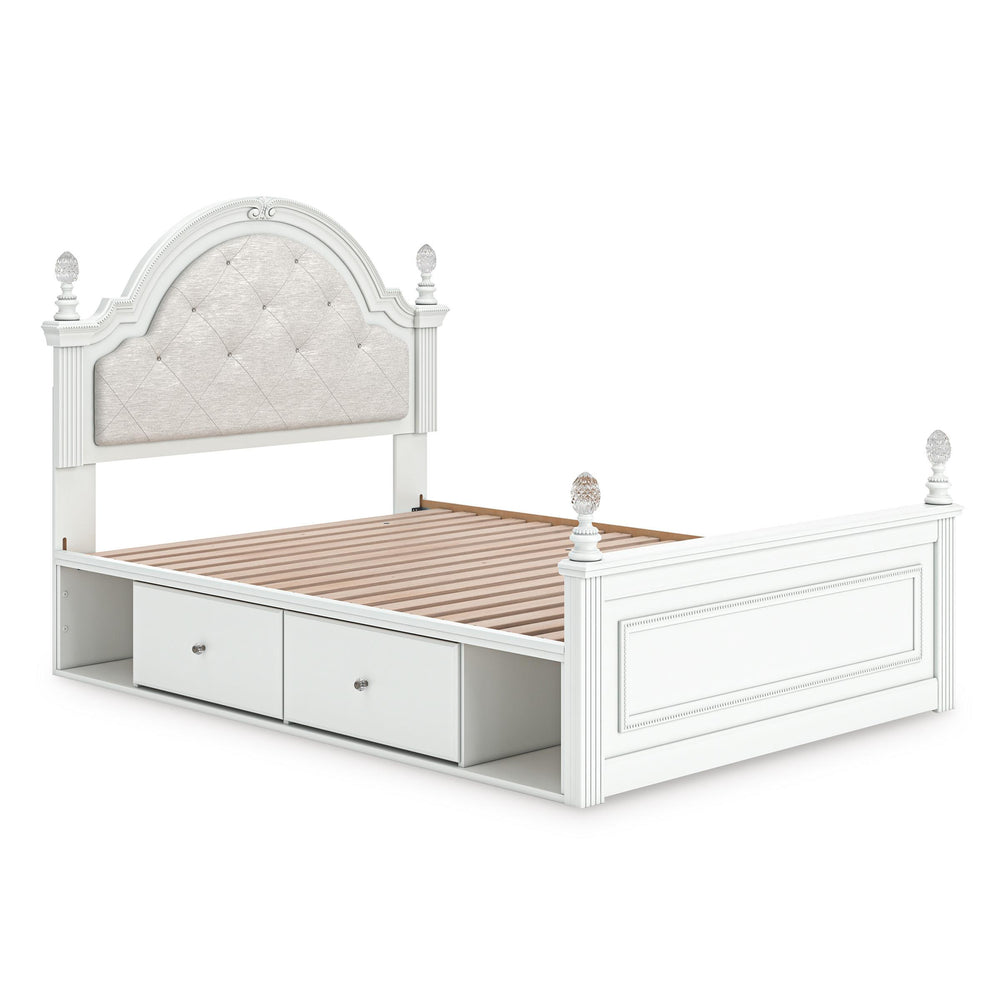  Signature Design by Ashley Kozlani Full Upholstered Panel Bed with Storage PCB1819-187/PCB1819-150/PCB1819-84/B100-12 IMAGE 7