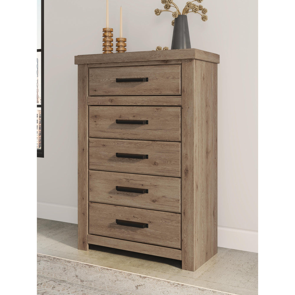  Signature Design by Ashley Oliandon 5-Drawer Chest PCB2844-46 IMAGE 2
