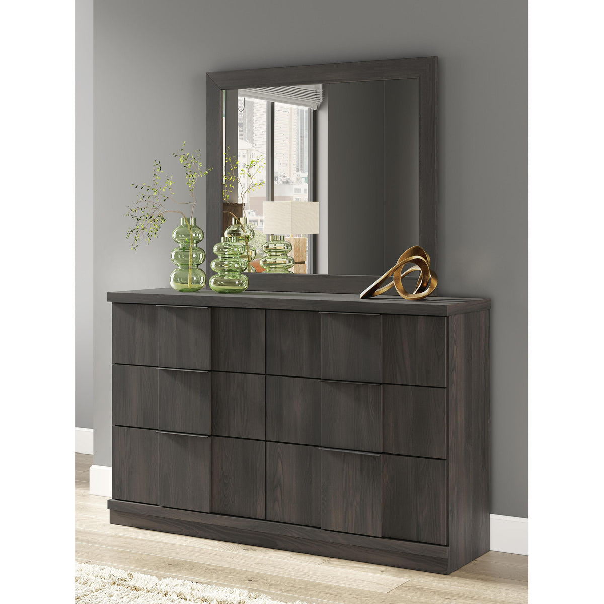  Signature Design by Ashley Shaehartin 6-Drawer Dresser with Mirror PCB3167-31/PCB3167-36 IMAGE 2