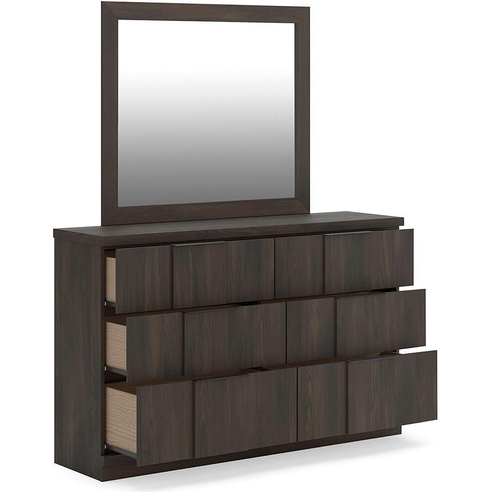  Signature Design by Ashley Shaehartin 6-Drawer Dresser with Mirror PCB3167-31/PCB3167-36 IMAGE 3
