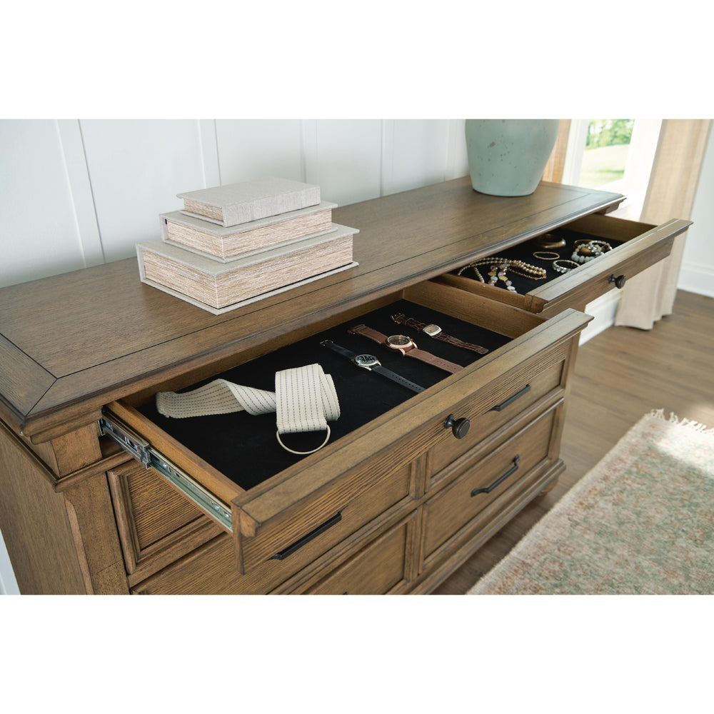  Signature Design by Ashley Karallin 10-Drawer Dresser PCB782-31 IMAGE 5