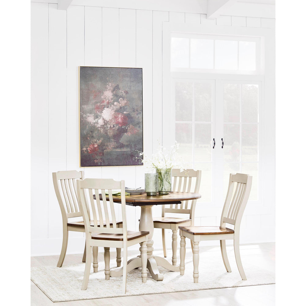  Signature Design by Ashley Round Wirloni Dining Table with Pedestal Base PCD616-15 IMAGE 7