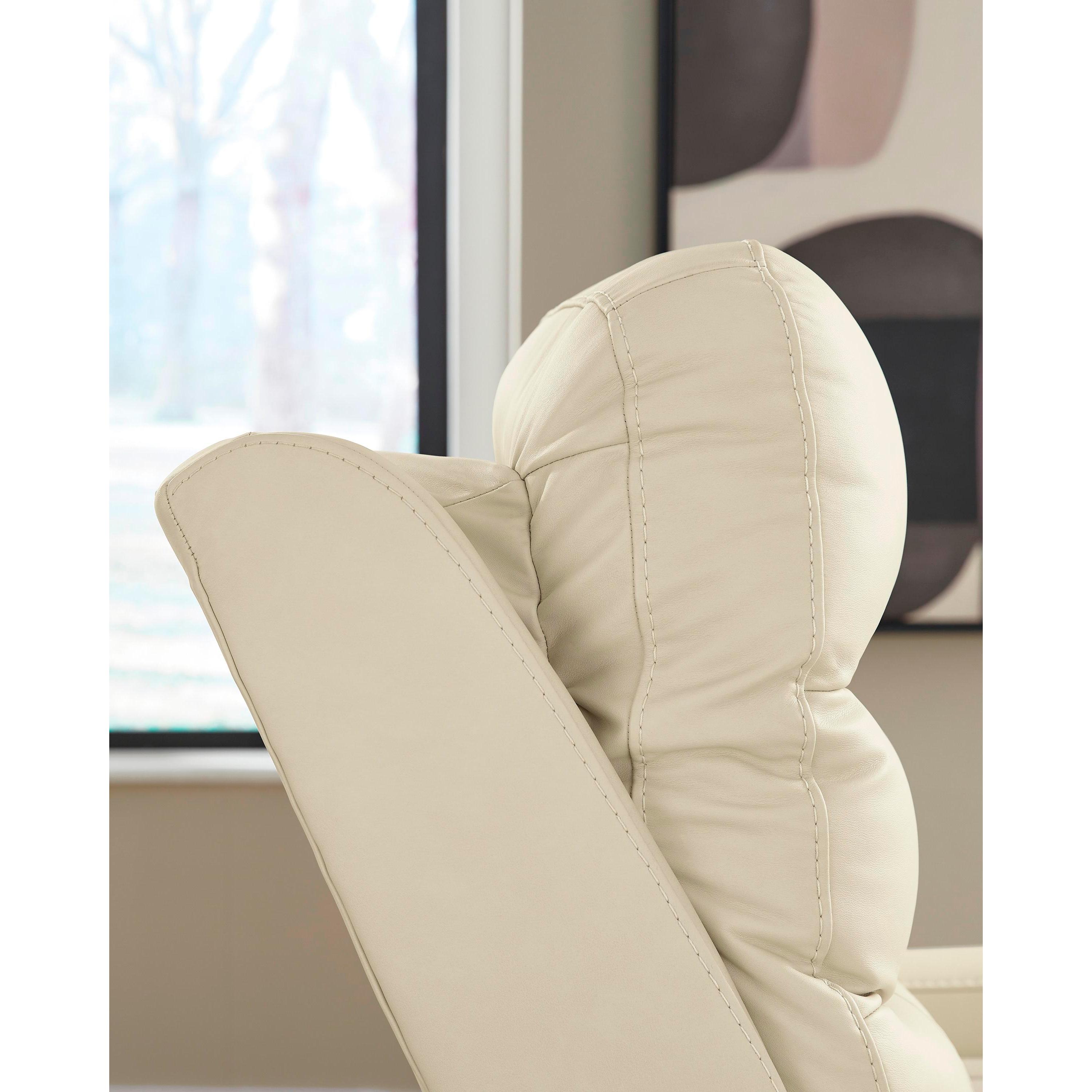  Signature Design by Ashley Pennacle Pier Power Leather Match Recliner PCU1350213 IMAGE 8