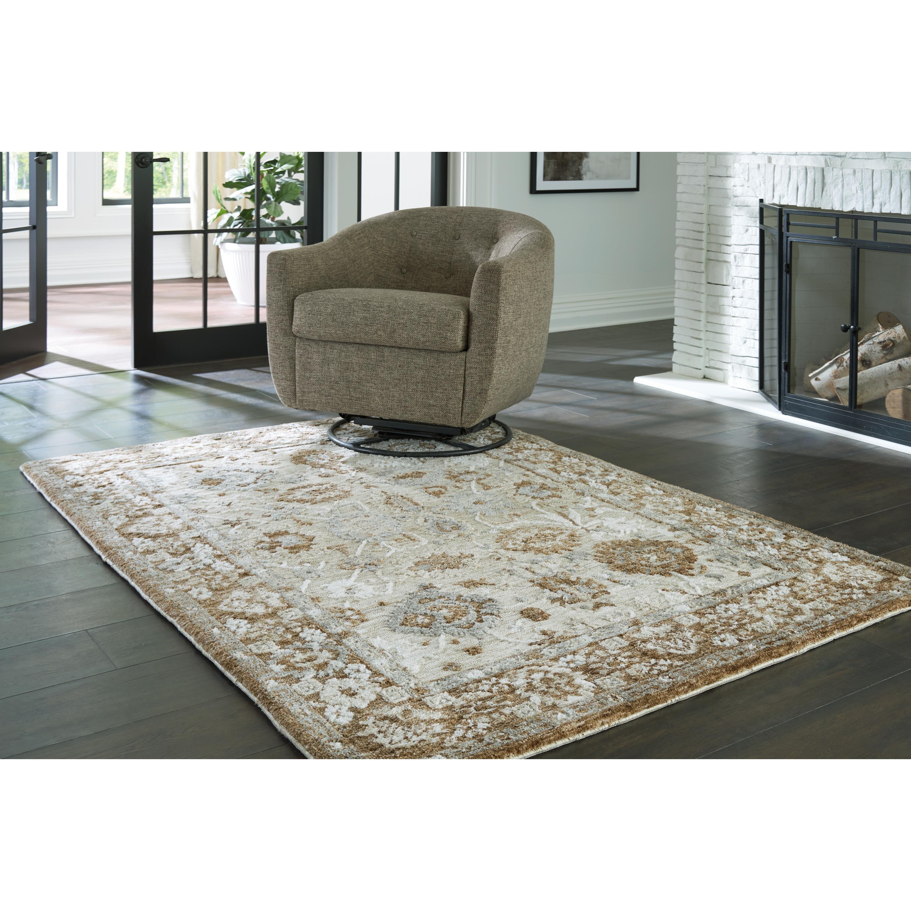  Signature Design by Ashley Ainswick R407882 Memory Foam Medium Rug IMAGE 2