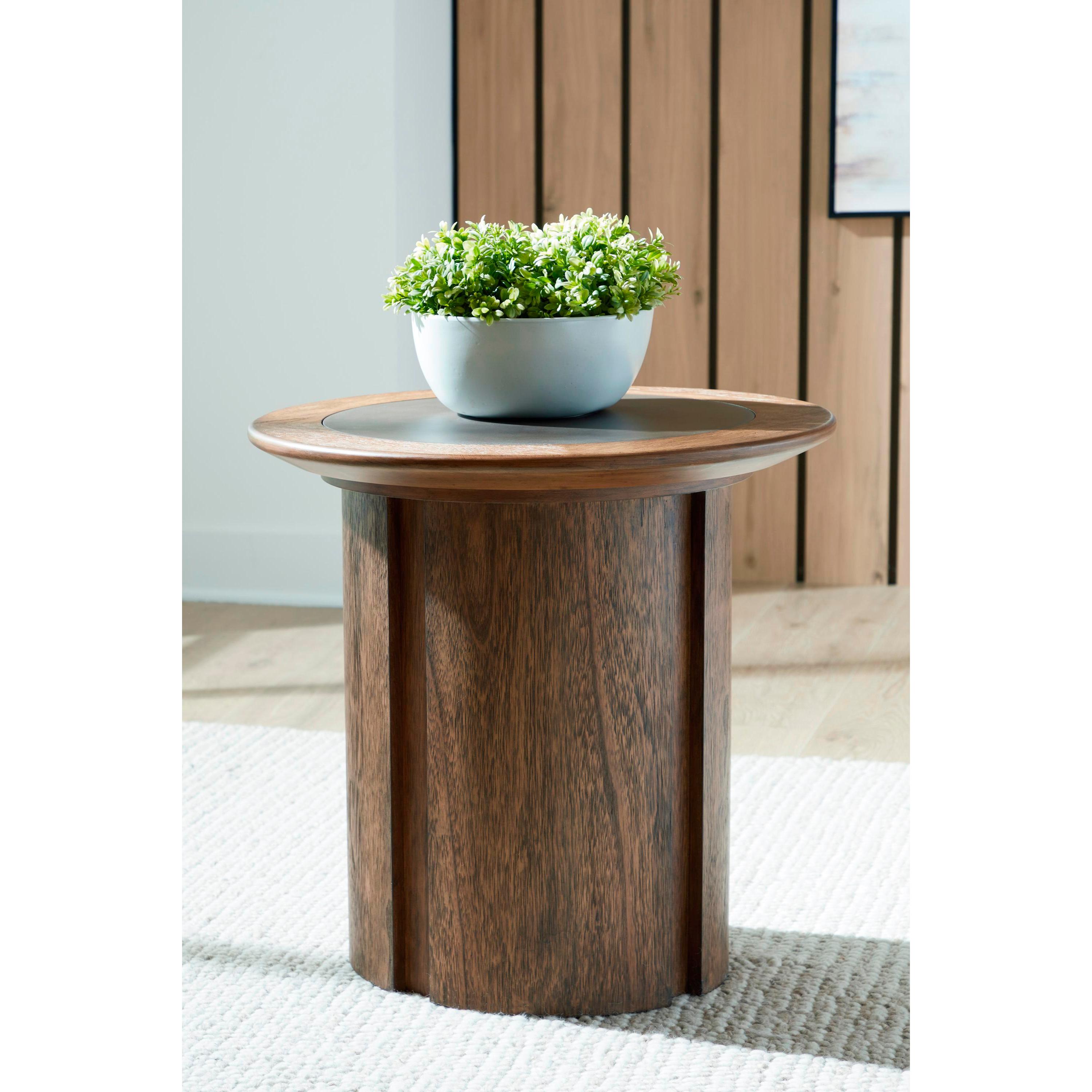  Signature Design by Ashley Dontayne End Table T563-6 IMAGE 3