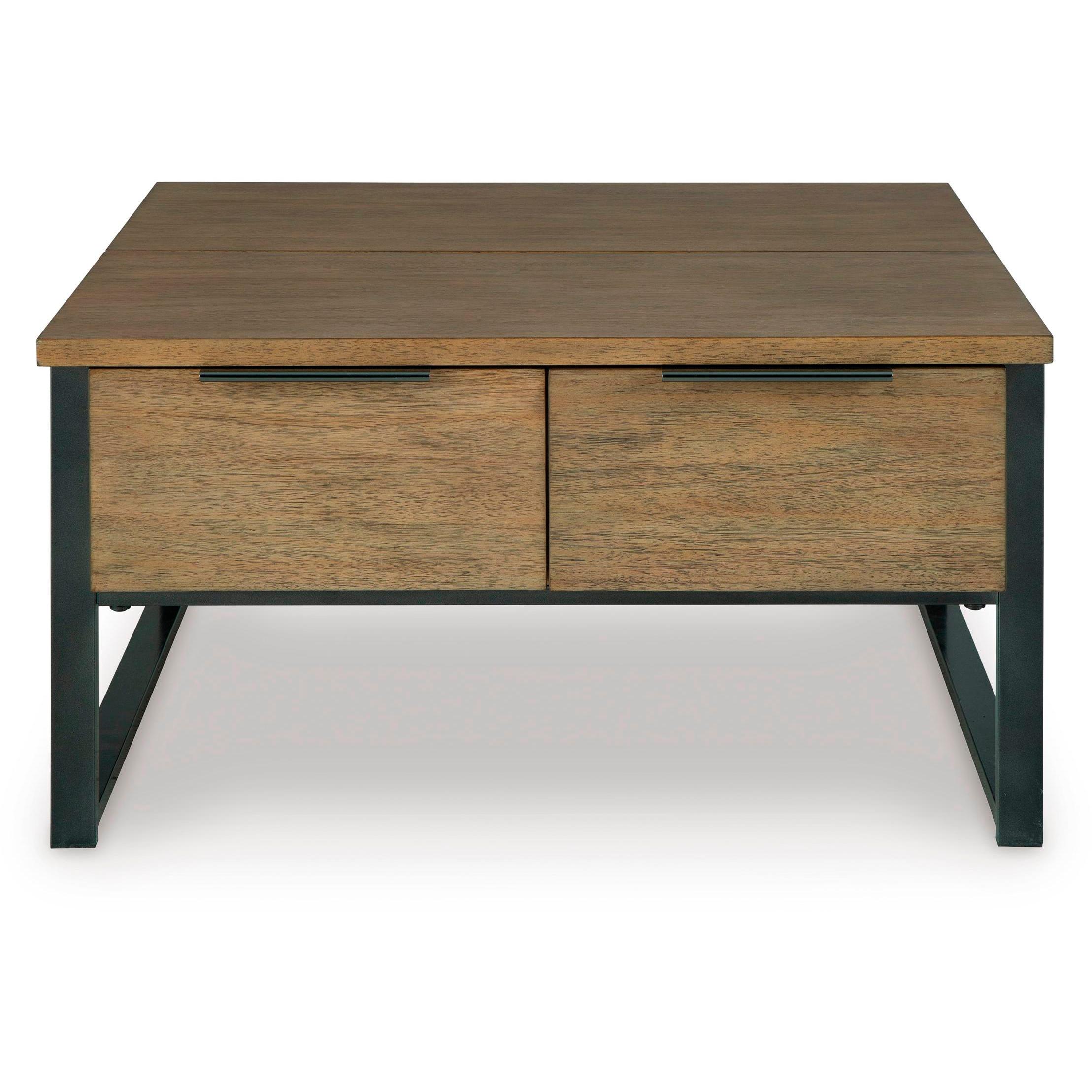  Signature Design by Ashley Montia Lift Top Cocktail Table T602-00 IMAGE 3