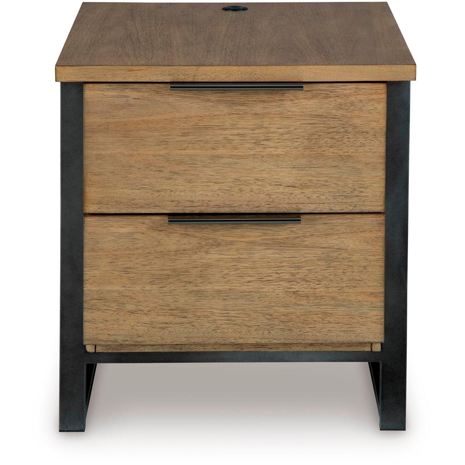  Signature Design by Ashley Montia End Table T602-3 IMAGE 3
