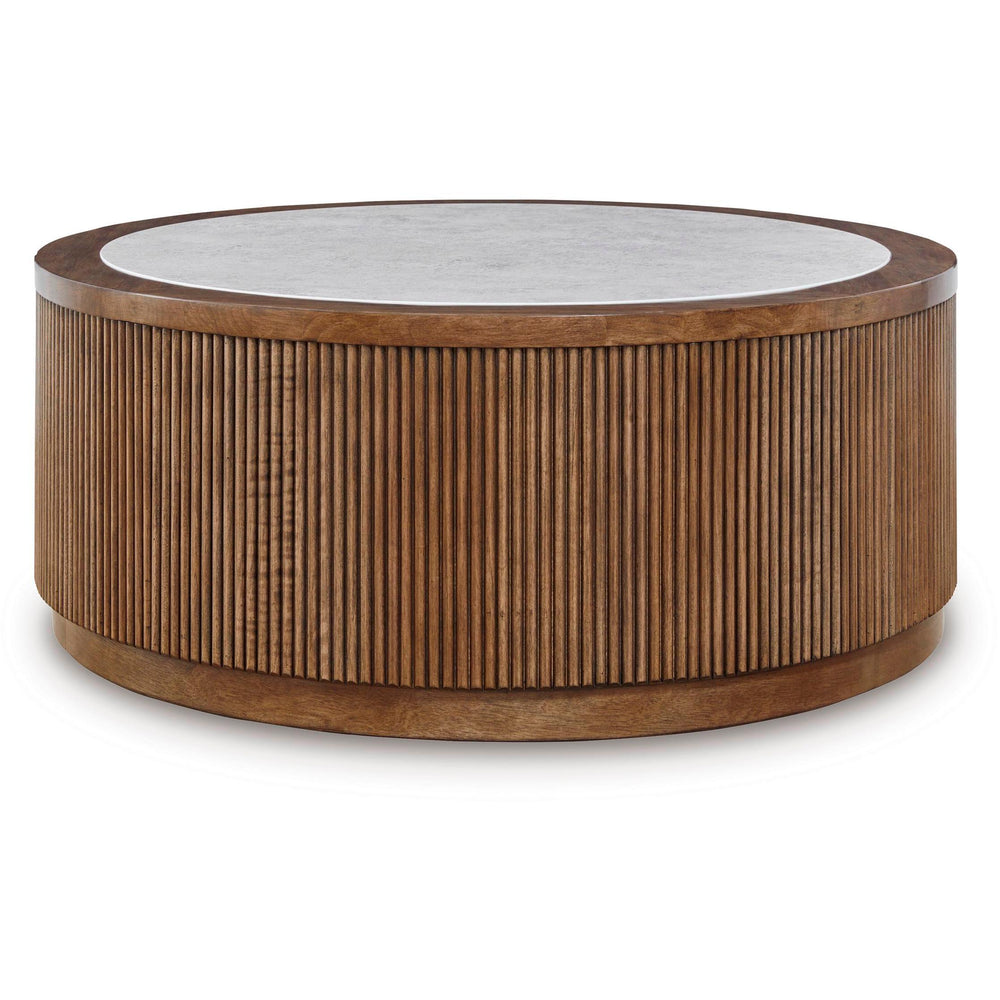  Signature Design by Ashley Hadonna Cocktail Table T658-8 IMAGE 1