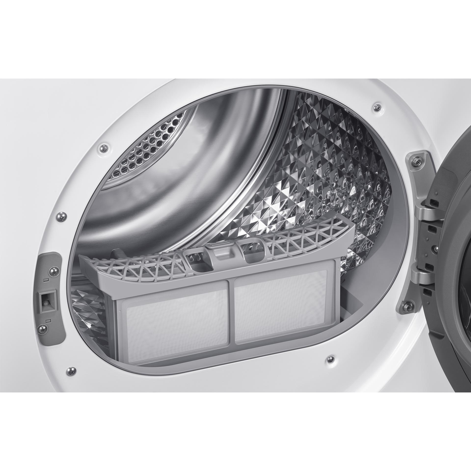  Samsung 5000 Series Compact Electric Dryer with Heat Pump Drying DV25FG50B0BE/AC IMAGE 3