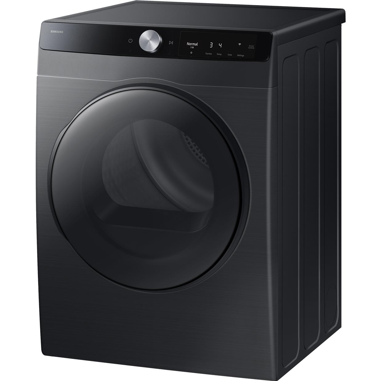  Samsung 4.0 Cu.Ft. 6000 Series Compact Electric Dryer DV25FG60BVBB/AC IMAGE 3