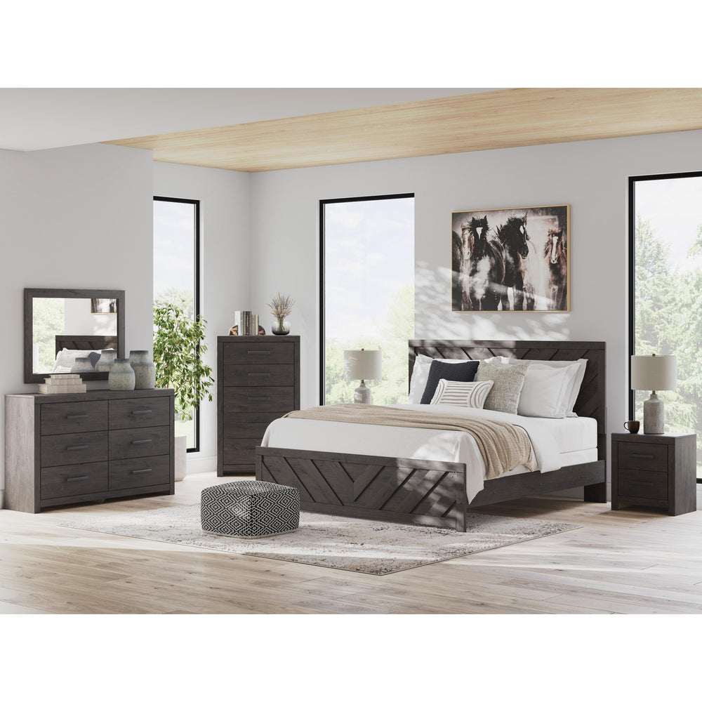  Signature Design by Ashley Prendonea Dresser Mirror B3789-36 IMAGE 5