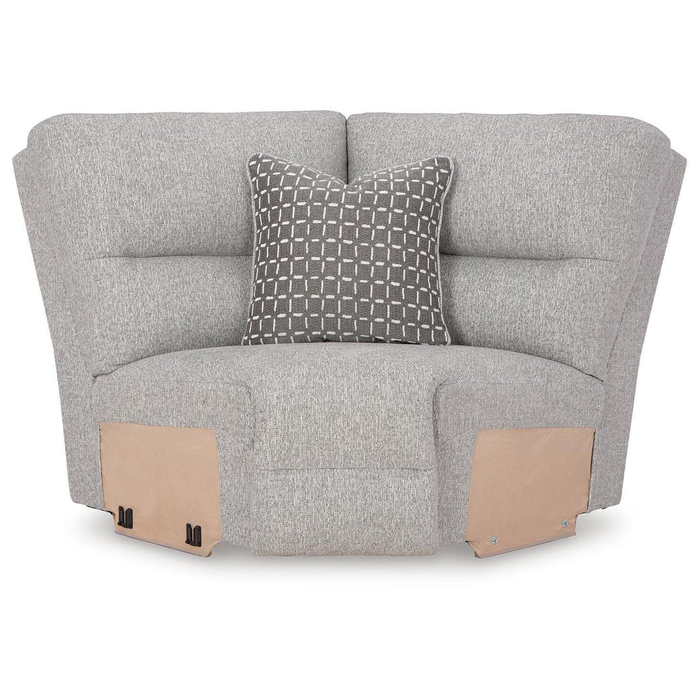  Signature Design by Ashley Acklen Place 93605S20 7 pc Power Sectional Reclining Sofa with Storage Console IMAGE 12