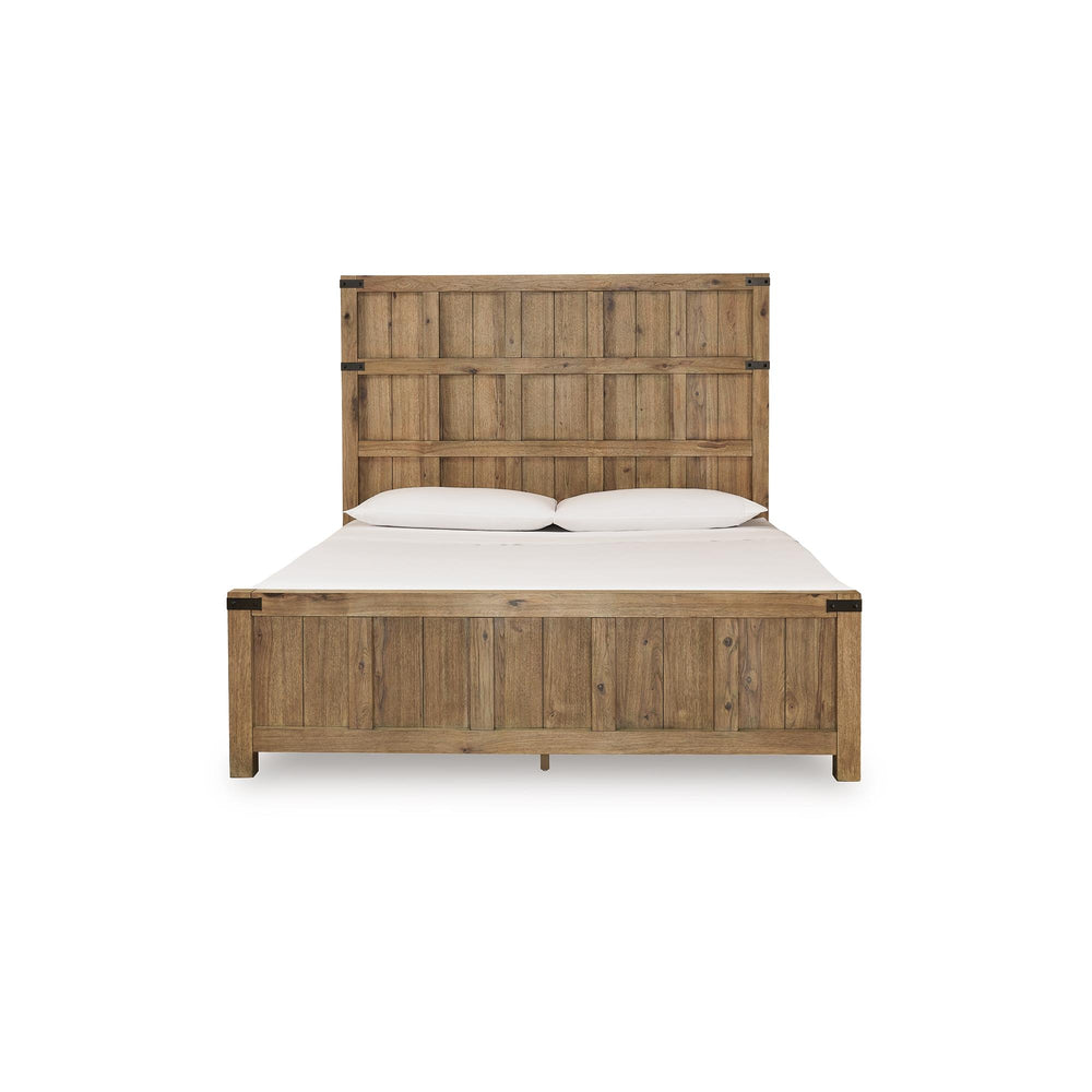  Benchcraft Ridgester B858B6 King Panel Bed IMAGE 4