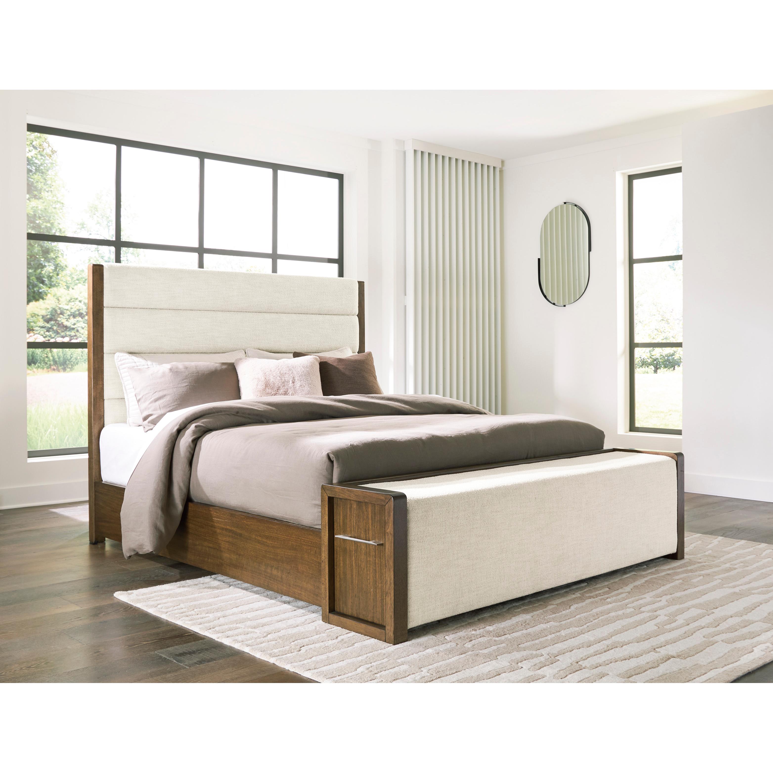  Benchcraft Marxmore B863B2 Queen Upholstered Storage Bed IMAGE 7