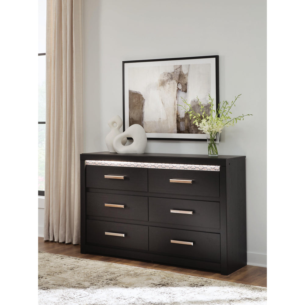  Signature Design by Ashley Brendant PCB2611-31 Six Drawer Dresser IMAGE 5